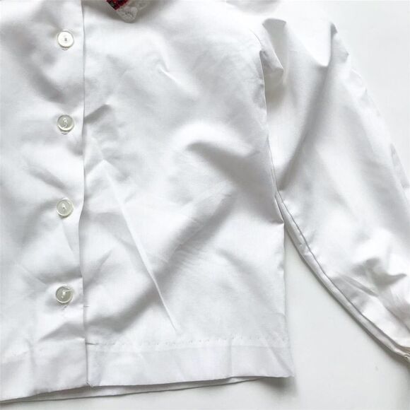 Vintage Jessie kids crochet hem collar blouse 6Y - Picture 3 of 4